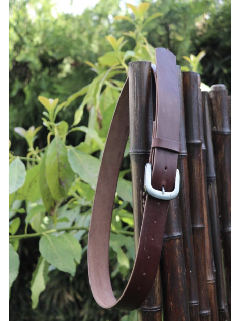 Cinturon Hebilla Plateada